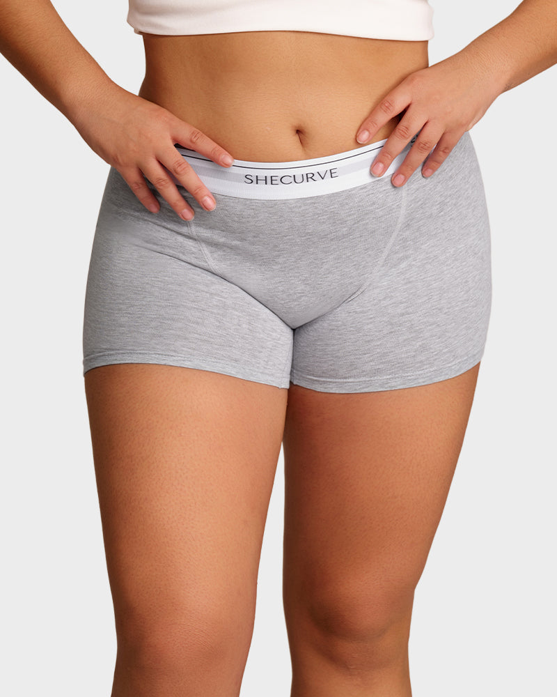 Classic Cotton Stretch Boxer Briefs (3 Pack)
