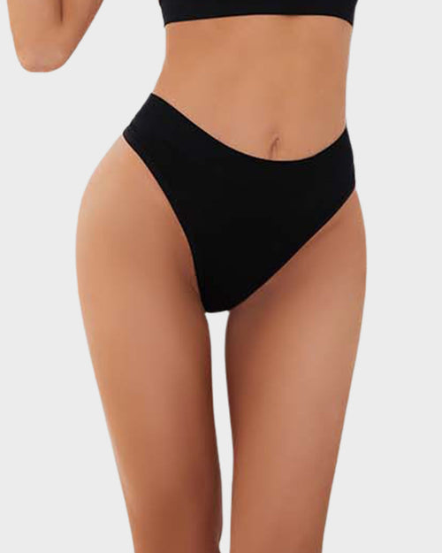 Comfort Seamless Sport Thong Panties (9 Pack)