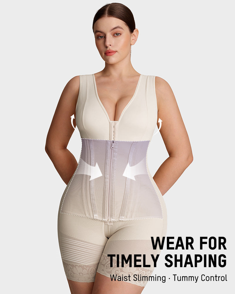 Fajas Colombianas Double Tummy Control Full Body Shapewear