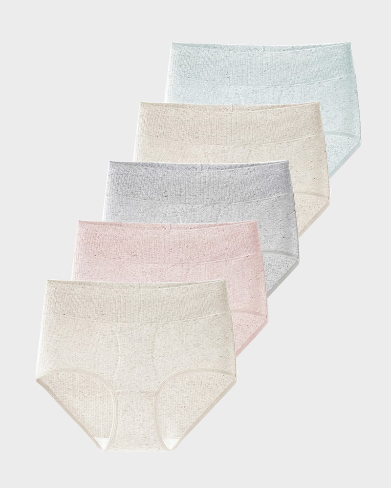 High-Waist Seamless Sculpt Panty(5 Pack)
