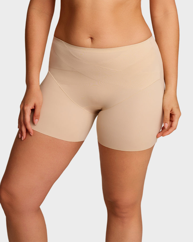Invisible Cross-Control Sculpting Shorts (3 Pack)