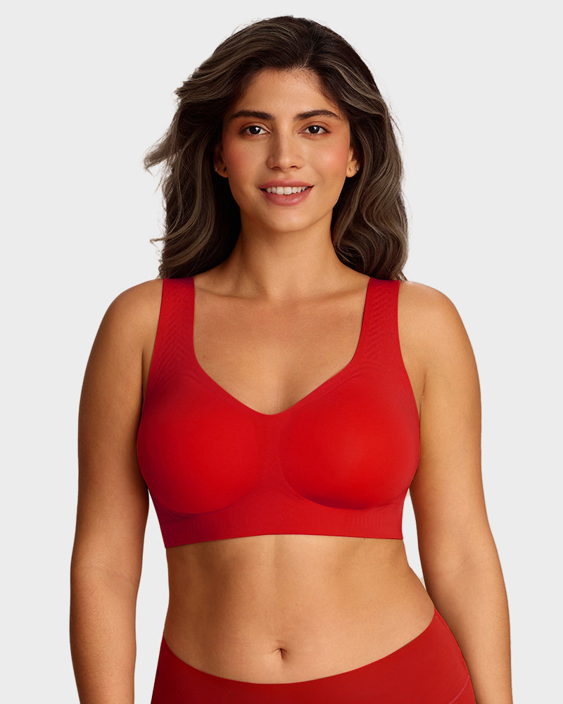 Lifting Wire-Free Antibacterial Jelly Bra