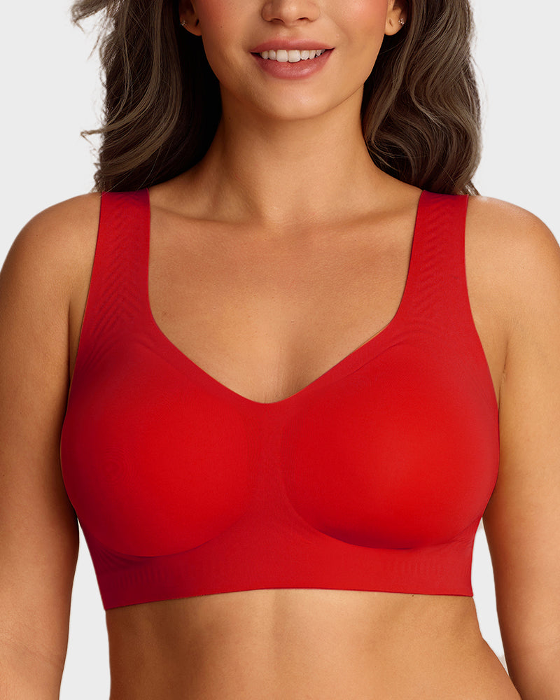 Lifting Wire-Free Antibacterial Jelly Bra