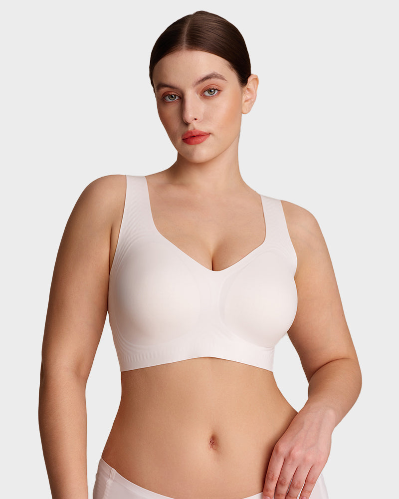 Lifting Wire-Free Antibacterial Jelly Bra