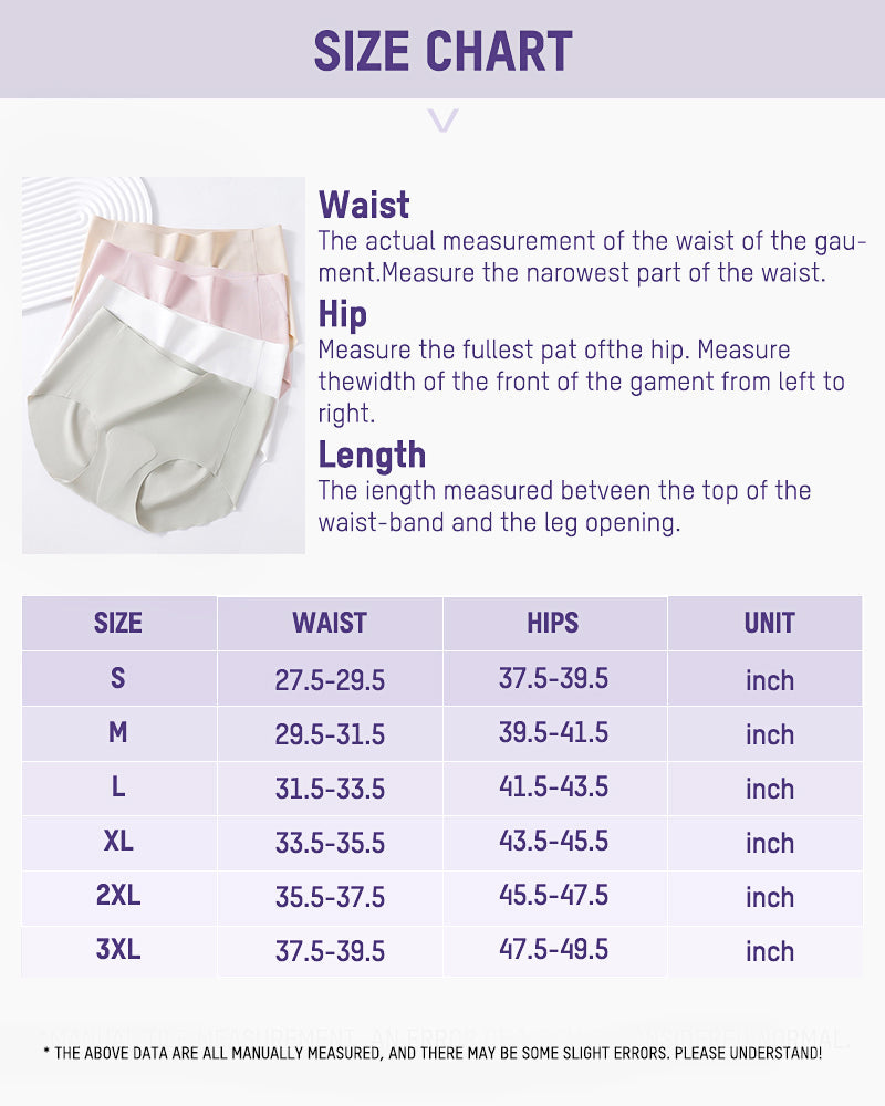 Seamless Anti-Camel Toe Sports Panties (5 Pack)