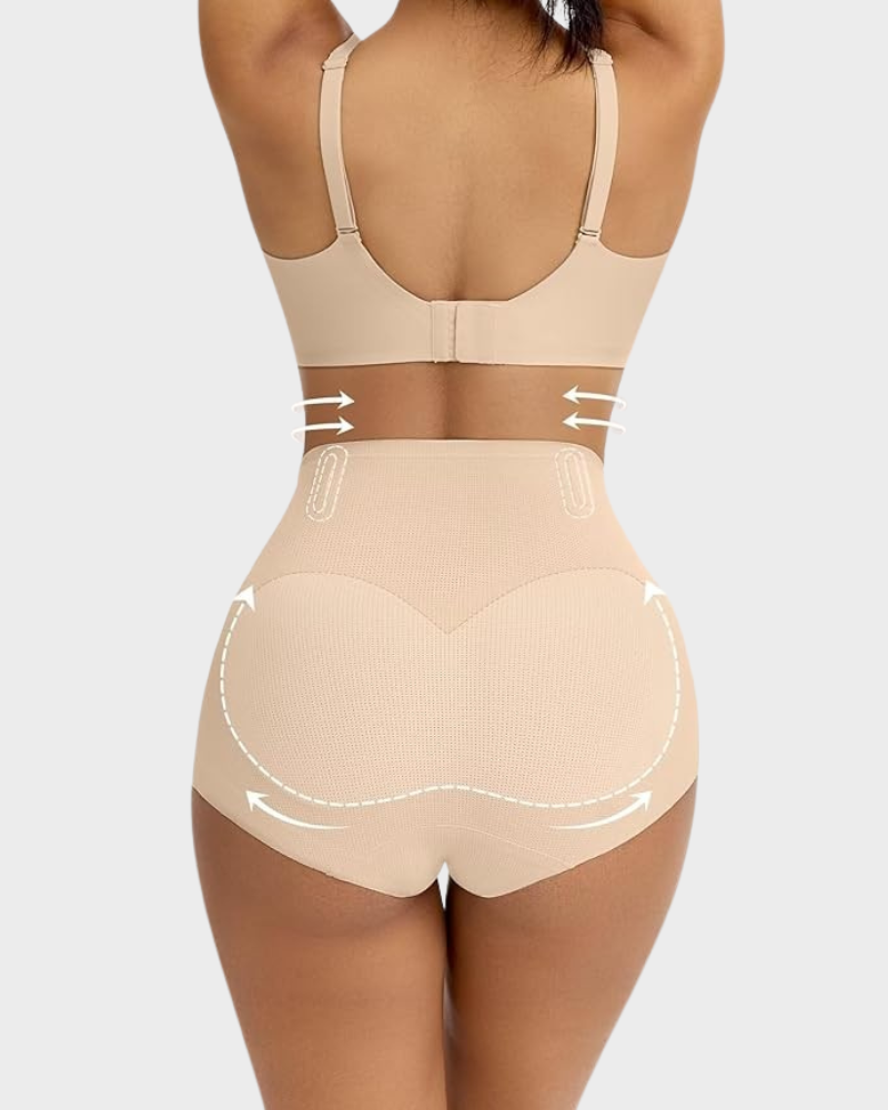 Seamless High-Waisted Tummy Control Shaping Panty (3 Pack)