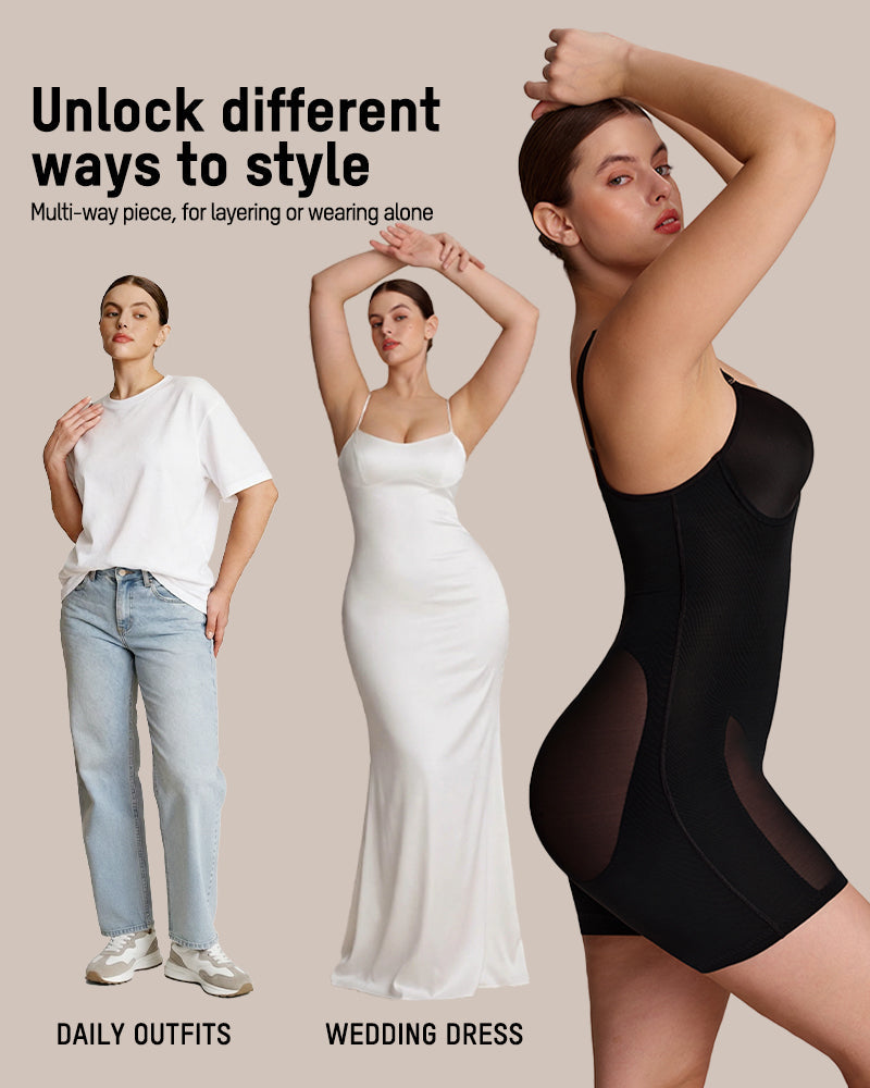 Seamless Full-Body Shaping Bodysuit