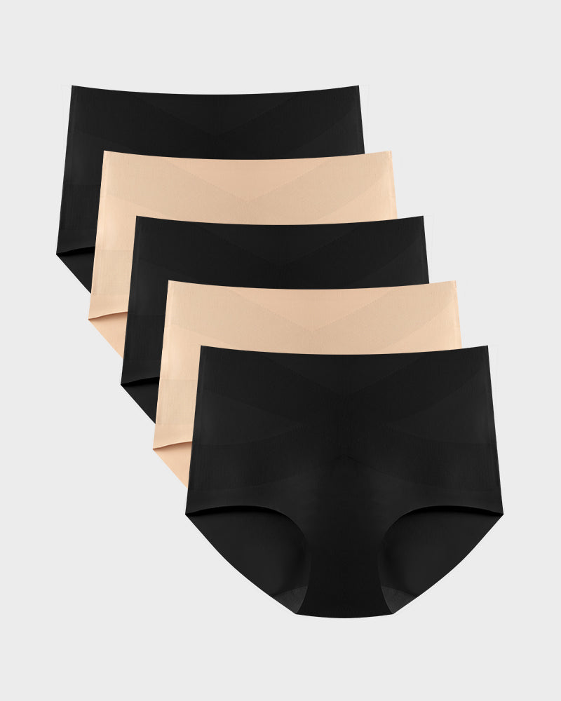 Seamless High-Waist Shaping Panty (5 Pack)