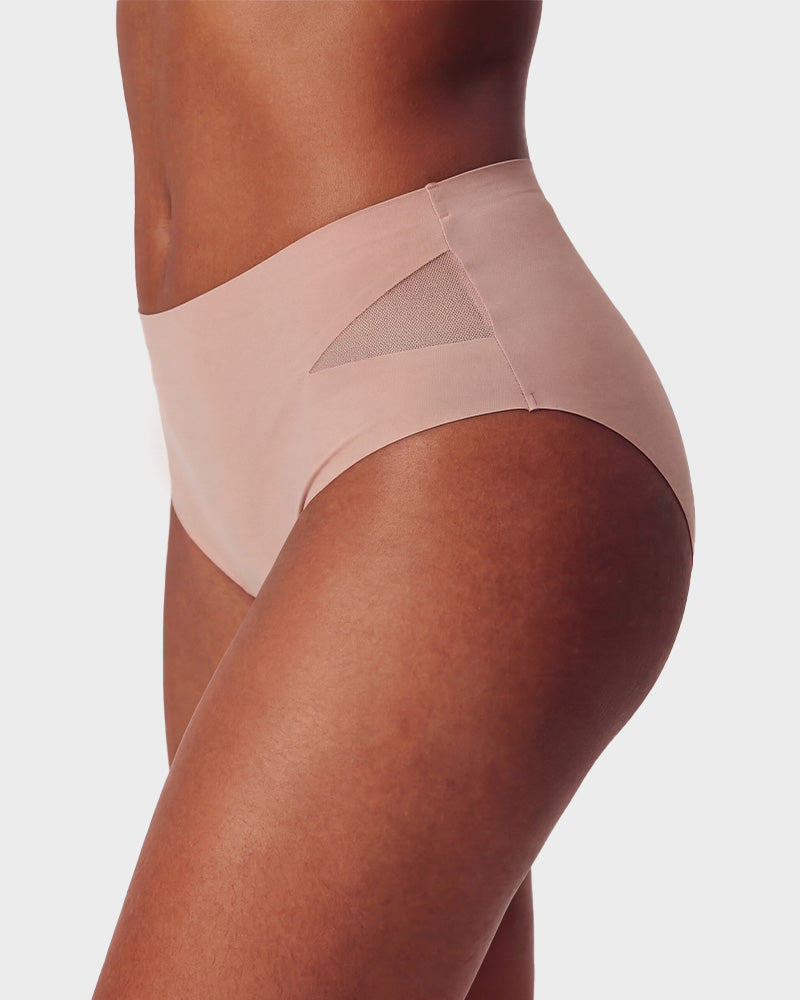 Sexy Seamless Mesh Cutout Panty (5 Pack)