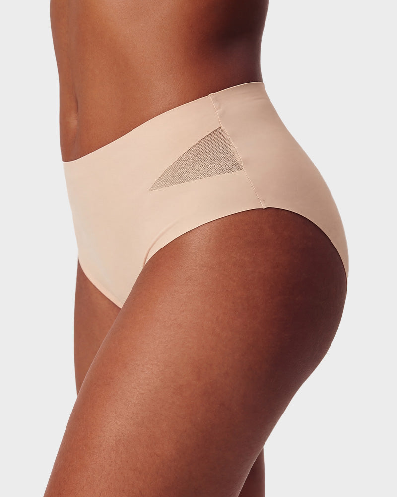 Sexy Seamless Mesh Cutout Panty (5 Pack)
