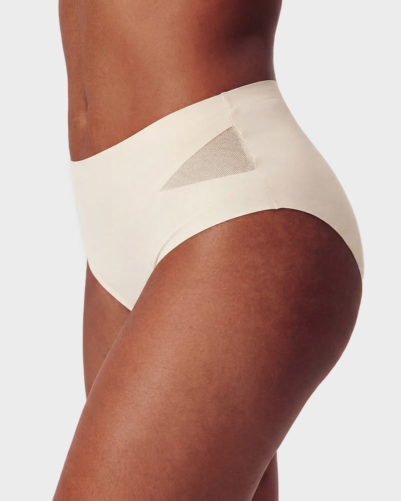 Sexy Seamless Mesh Cutout Panty (5 Pack)