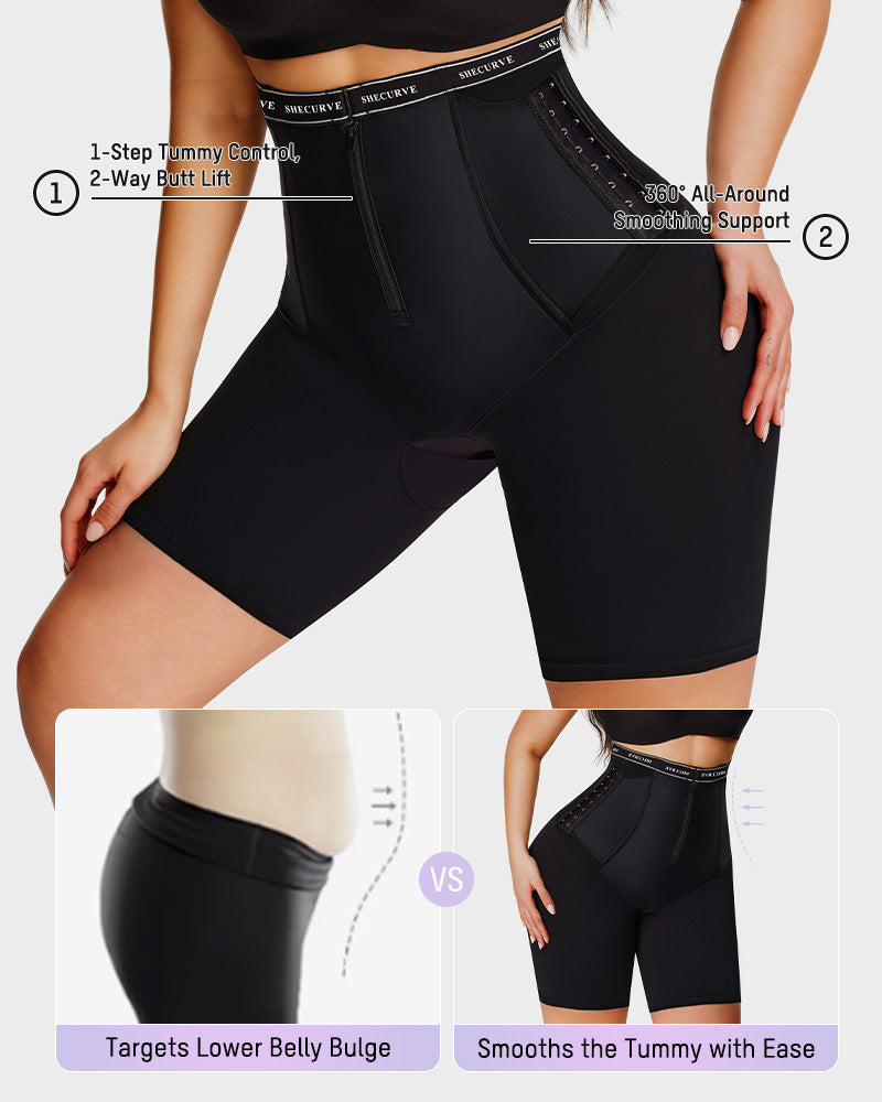 Side-Hook Slimming & Butt-Lifting Shaping Shorts