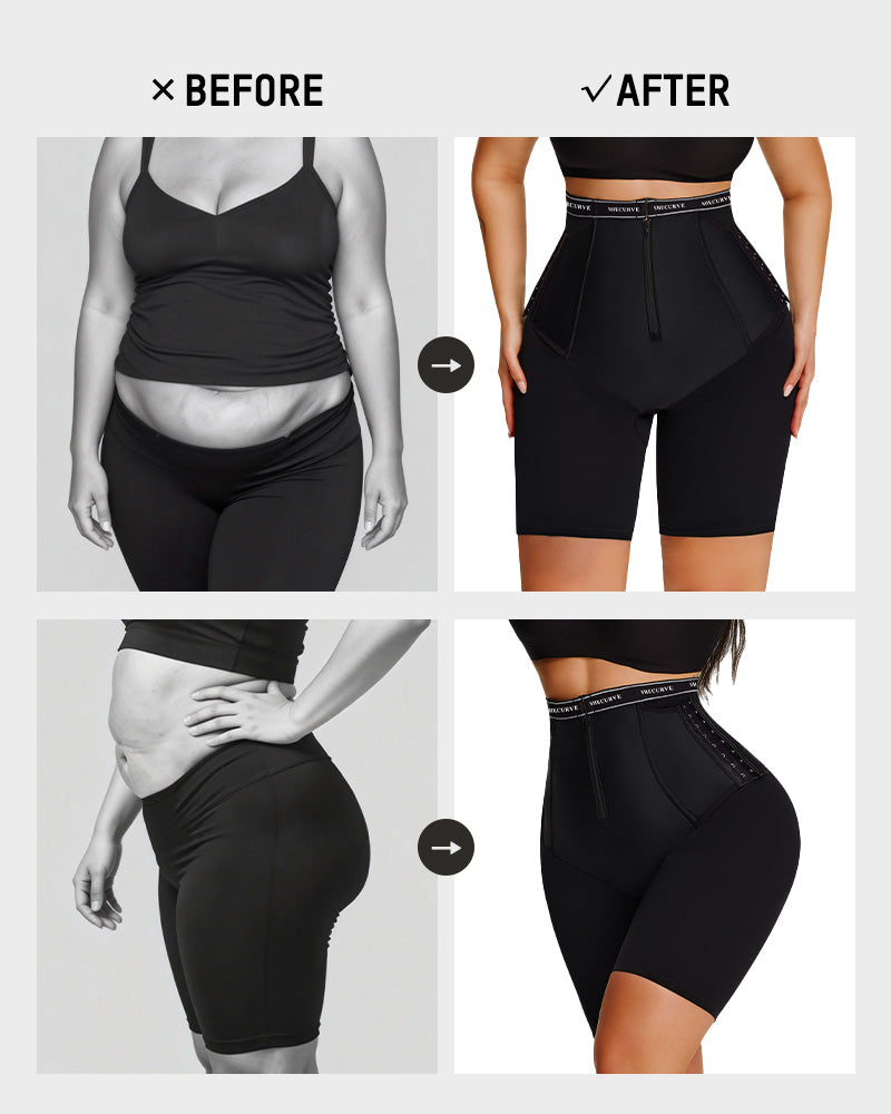 Side-Hook Slimming & Butt-Lifting Shaping Shorts