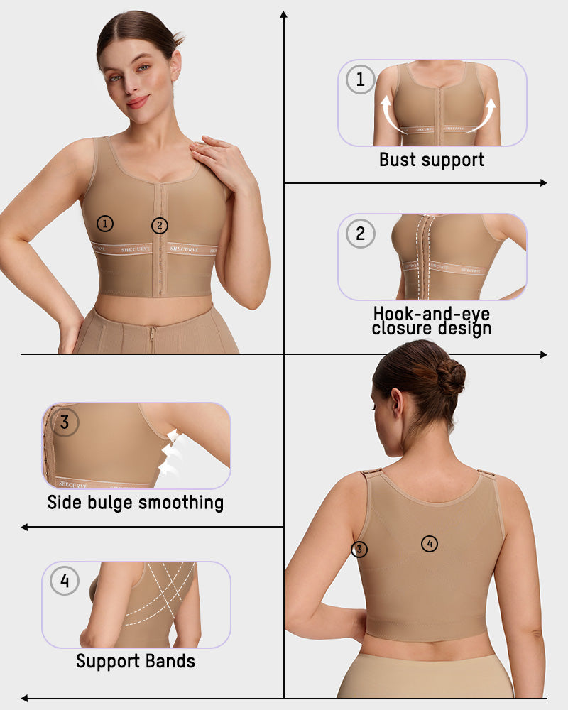 Sleeveless Posture-Correcting Shaping Support Vest