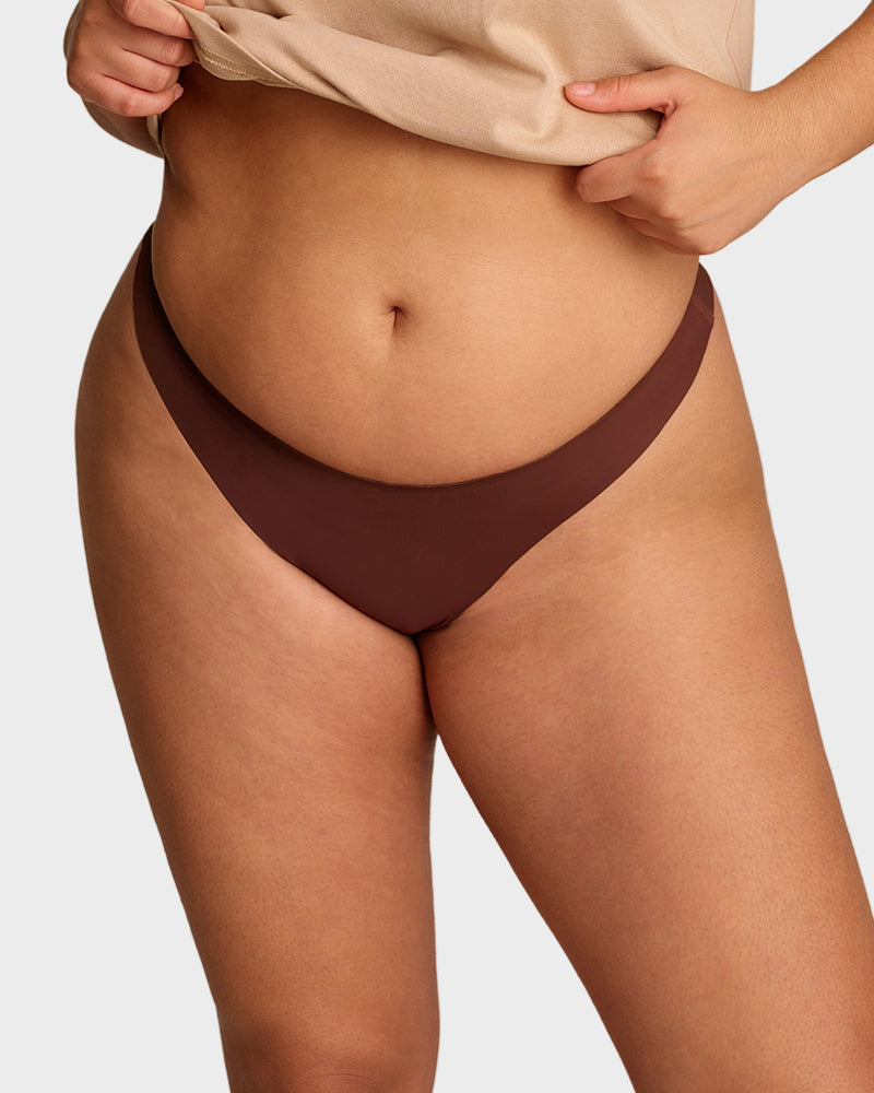 Zero-Feel No-Show Seamless V Thong (7 Pack)