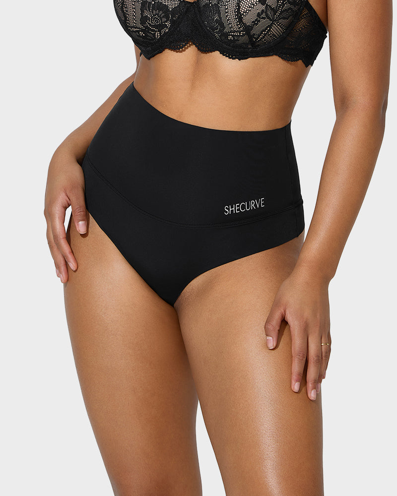 3-Pack High Waisted Tummy Control Briefs