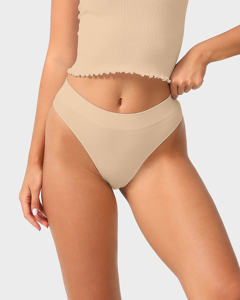 Everyday Comfort Seamless Low-Rise Thong (3 Pack)