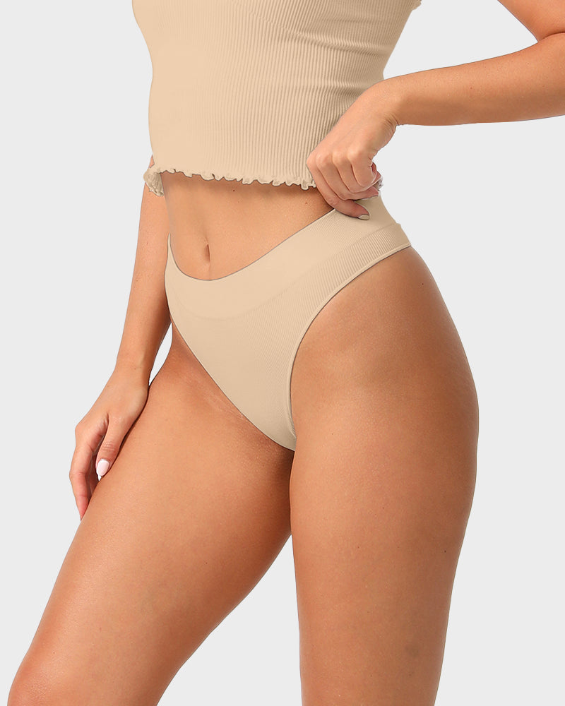 Everyday Comfort Seamless Low-Rise Thong (3 Pack)