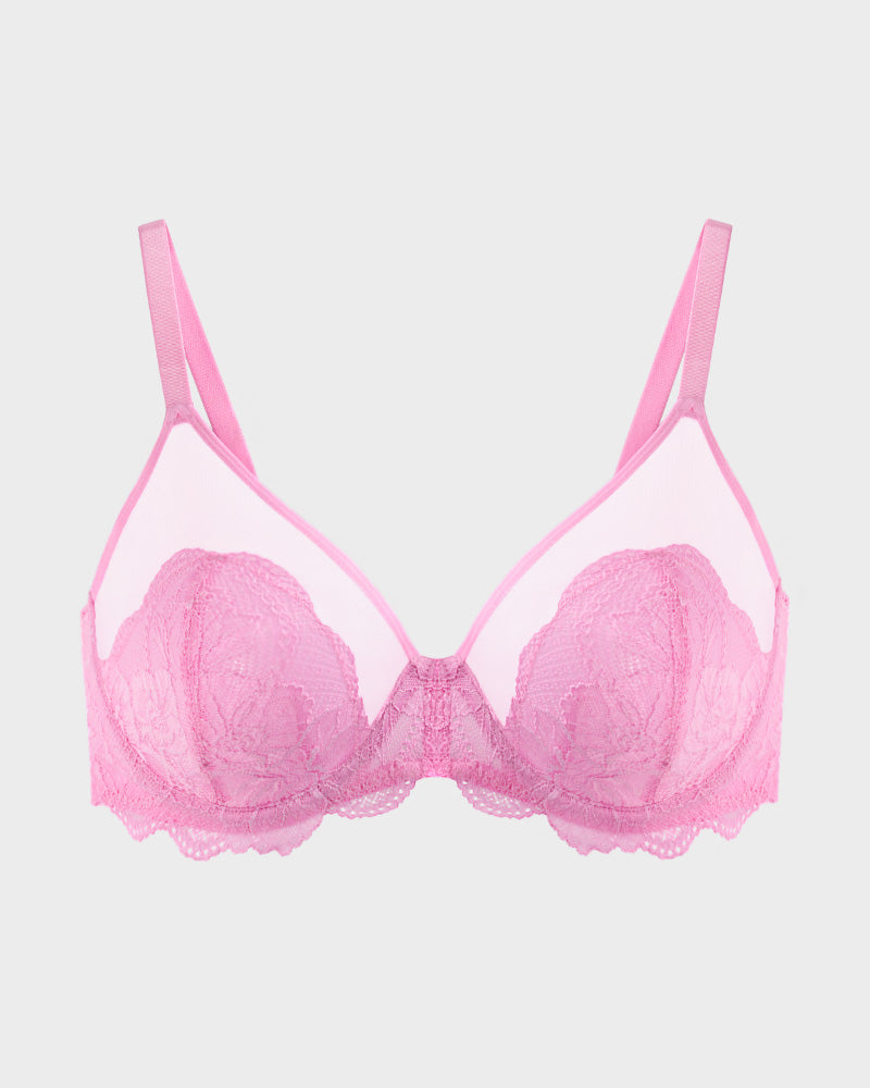 Full Coverage Lace Minimizer Bra